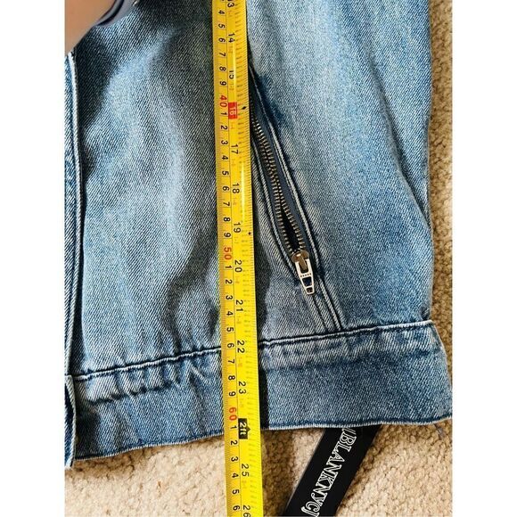 NWT BlankNYC Evereve Wondering Why Denim Jacket sz L - Picture 8 of 14